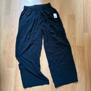 FREE PEOPLE Nothin To Say Pleated Trousers Side pockets pants XS wide leg